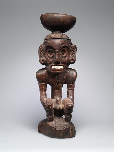 Zemí cohoba stand, by Taíno artist(s)