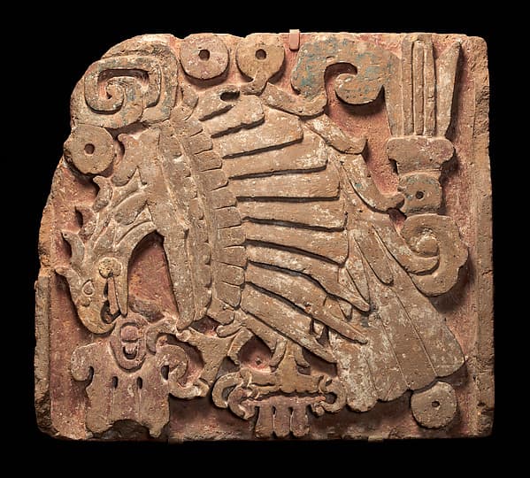 Eagle relief, by Toltec artist(s)