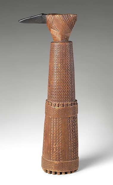 Toki (ceremonial adze), by Cook Islands artist