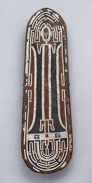 Grere'o (shield), by Solomon Islands artist