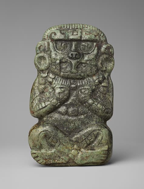 Deity figure, by Maya artist(s)