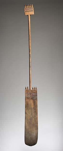 Ceremonial digging stick, by Chincha artist(s)