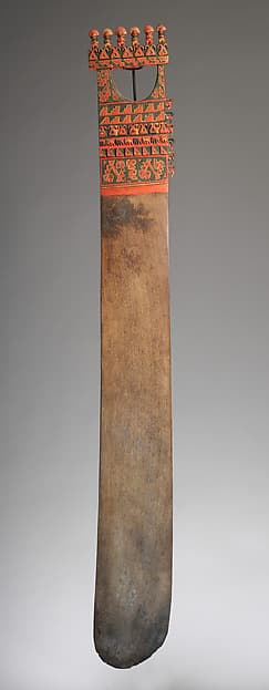 Ceremonial digging stick, by Chincha artist(s)