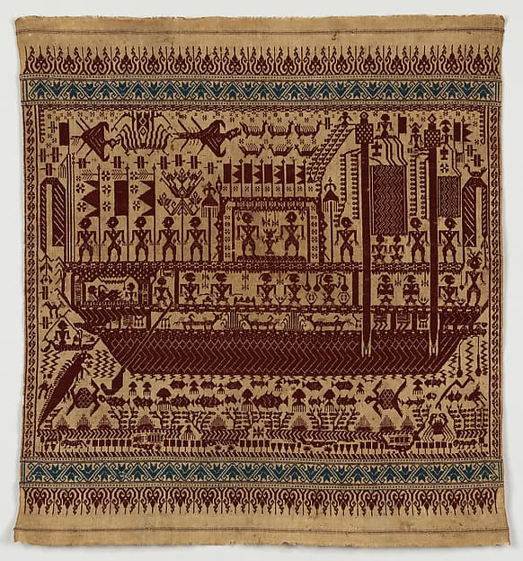 Ceremonial Textile (Tampan), by Lampung artist