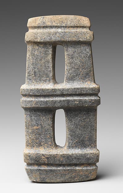 Architectural model, by Mezcala artist(s)