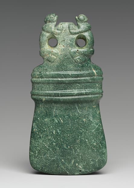 Celt pendant, by Greater Nicoya or Central region artitst(s)