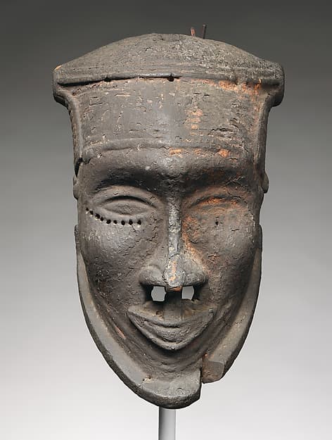 Helmet mask, by Ngeende-Kuba artist