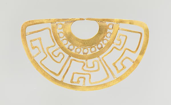 Nose ornament, by Salinar artist(s)