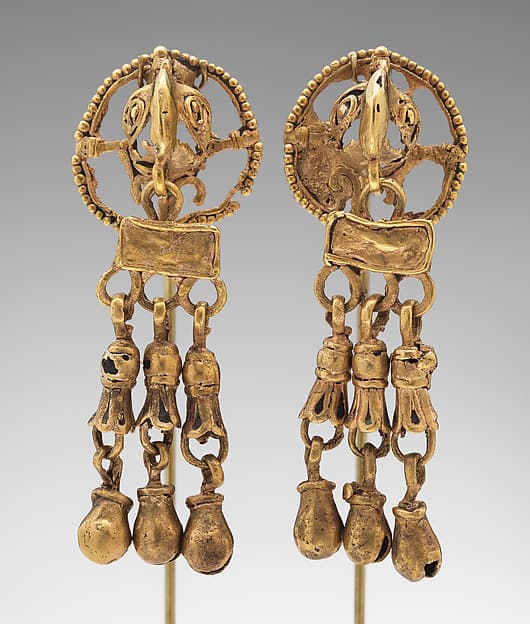 Eagle ornaments, by Mexica or Mixtec (Ñuu Savi) artists