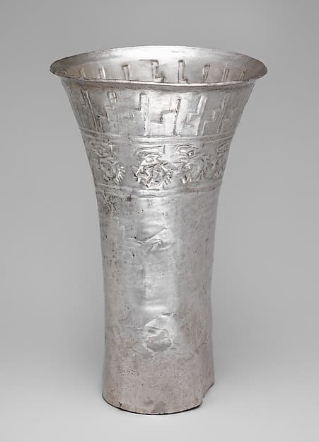 Beaker, by Chimú artist(s)
