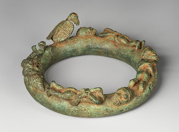 Altar Ring, by Lower Niger Valley caster