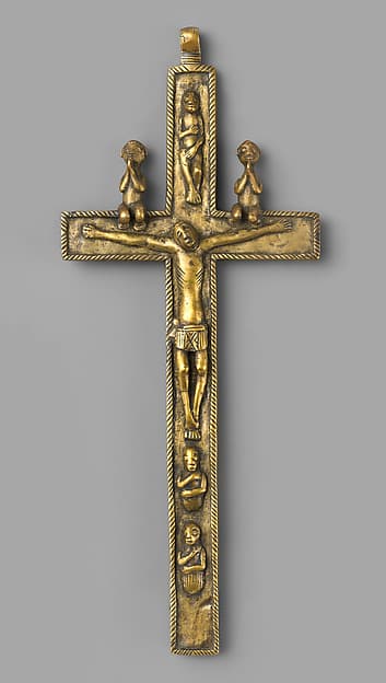 Crucifix, by Kongo artist