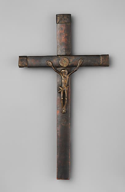 Crucifix, by Kongo artist
