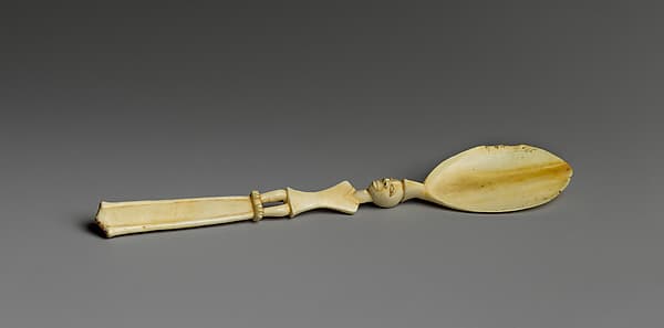 Spoon with figure, by Temne or Bullom artist(s)
