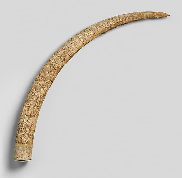 Altar Tusk, by Ìgbèsànmwà (ivory- and wood- carving guild) artists