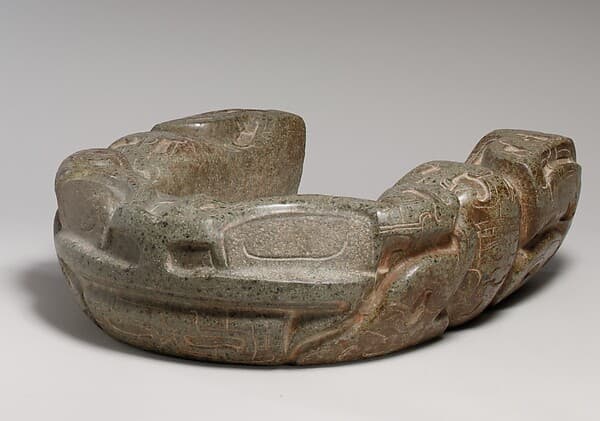 Frog yoke, by Classic Veracruz artist(s)