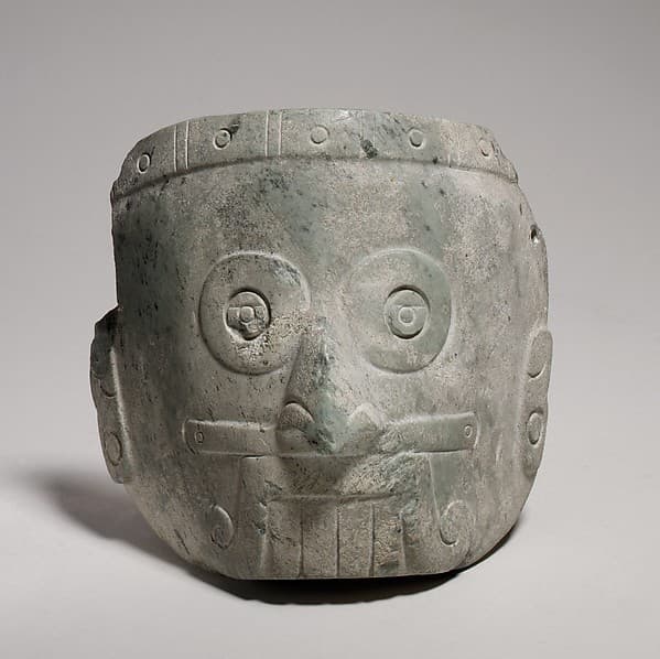 Rain god mask, by Mixtec (Ñuu Savi) artist(s)