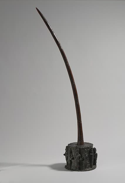 Altar Tusk, by Ìgbèsànmwà (ivory- and wood- carving guild) artists
