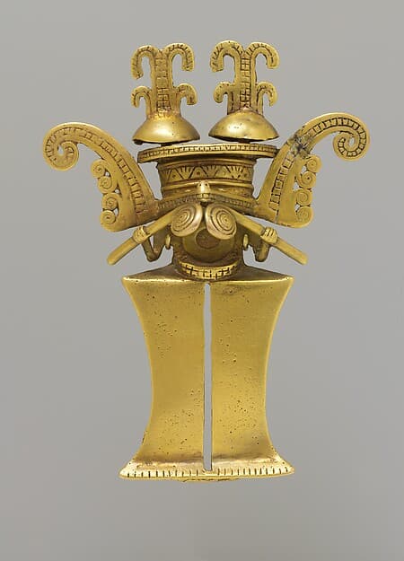 Masked Figure Pendant