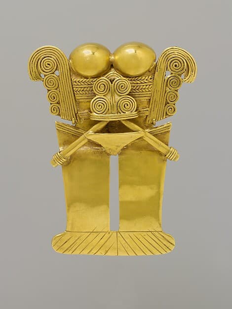 Stylized Figure Pendant, by Darién artist(s)