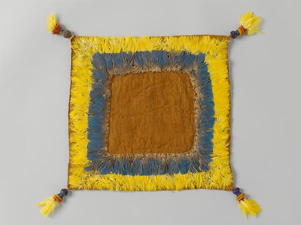 Square Cloth with Feathered Border