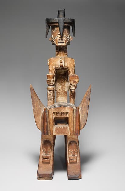 Iphri shrine, by Ijo artist