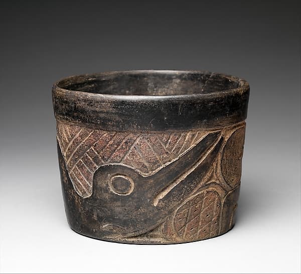 Bowl with bird motif, by Central Highlands artist(s)