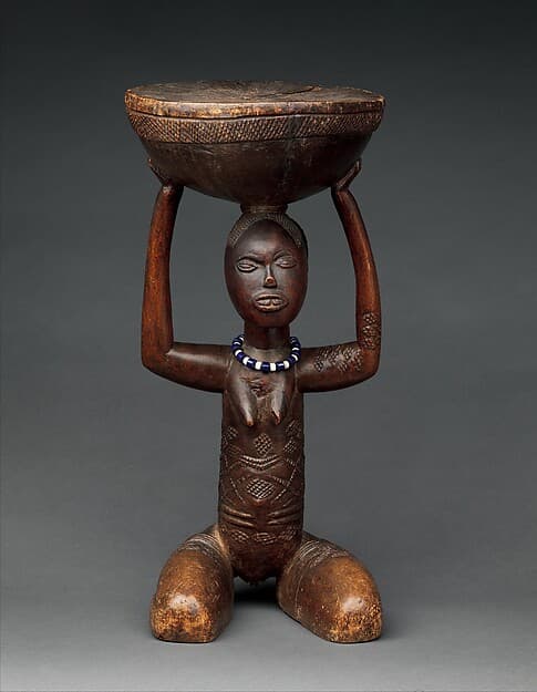 Lupona (royal seat), by Luba artist