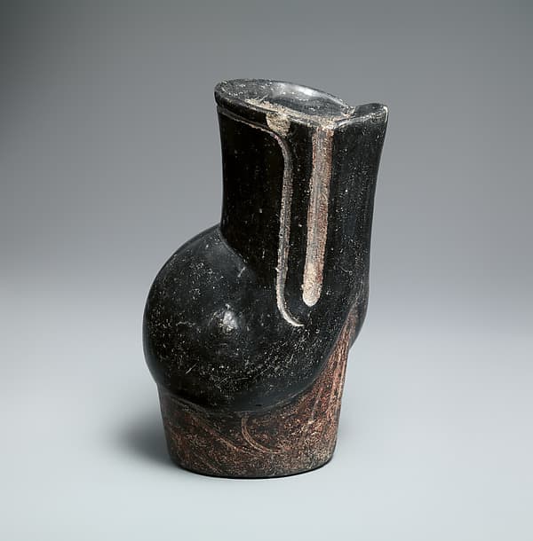 Duck head vessel, by Olmec artist(s)