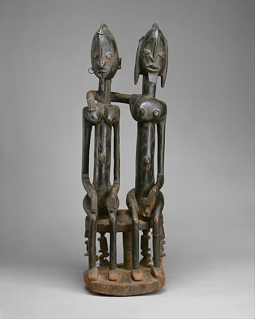 Seated couple, by "Barnes Foundation Master"
