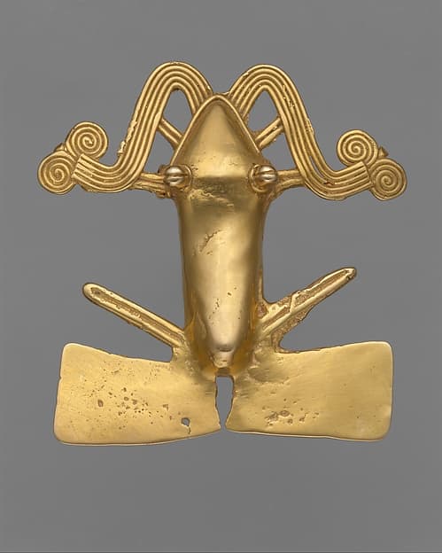 Frog pendant, by Chiriquí artist(s)