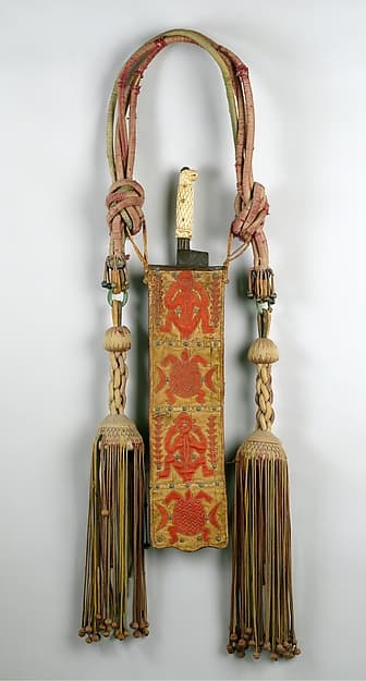 Ceremonial Sword and Sheath, by Ìgùn Ematon (blacksmith guild) artists
