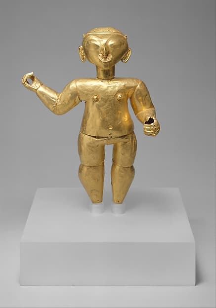 Standing figure, by Tolita-Tumaco artist(s)