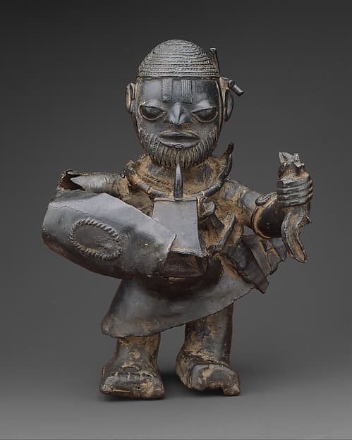 Warrior Figure, by Lower Niger Valley caster