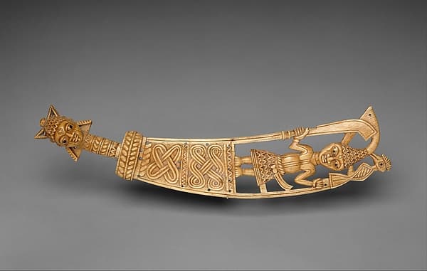Udàmalóre (ceremonial sword), by Ijebu-Yoruba artist