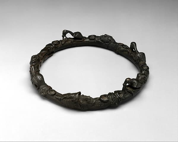 Altar Ring, by Edo, Yoruba, or Lower Niger Valley caster