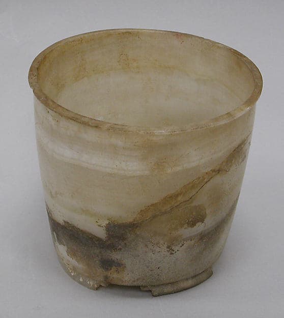 Tripod Onyx Vessel (tecalli)