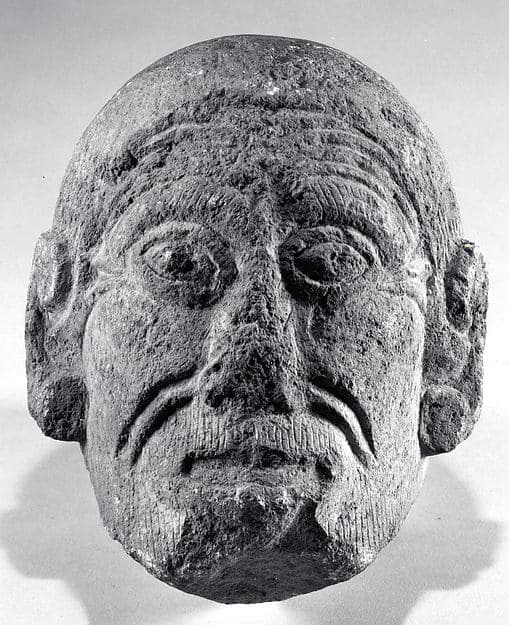 Head of an old man