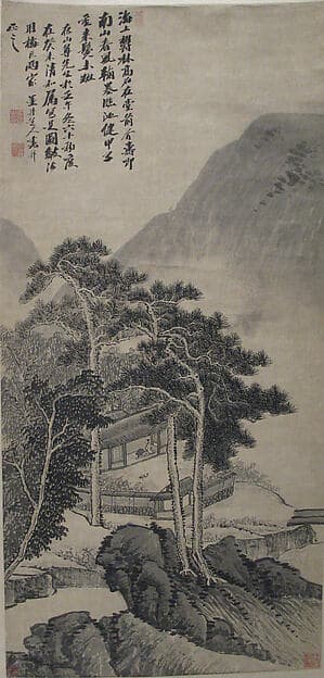 A Lodge in the Hills, by Wu Li