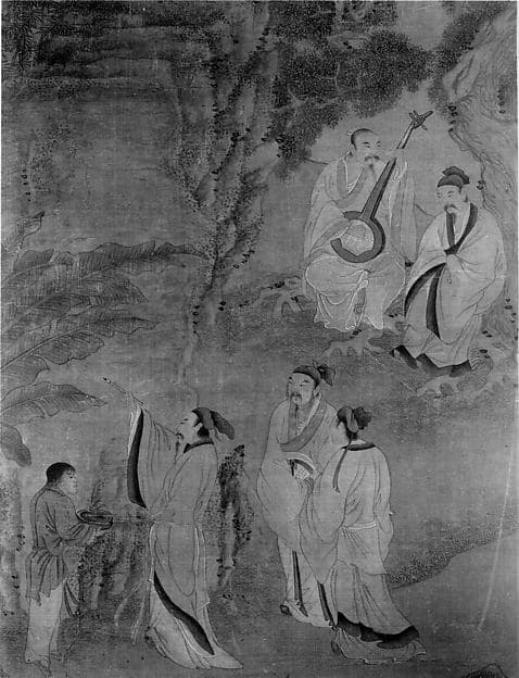 Gathering of Scholars at the Western Garden, by Unidentified artist