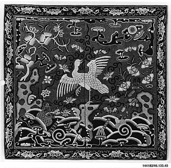 Rank Badge with Wild Goose
