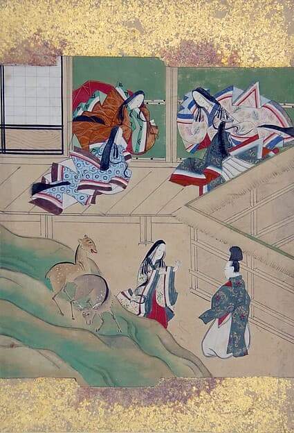 Scenes from Tales of Ise (Ise monogatari), by Tosa School