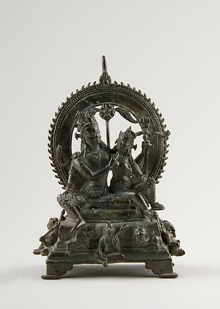 Shiva Seated with Uma (Umamaheshvara)