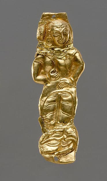 Standing Female Figure with an Offering