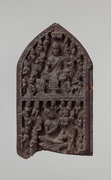 Panel of a Portable Shrine