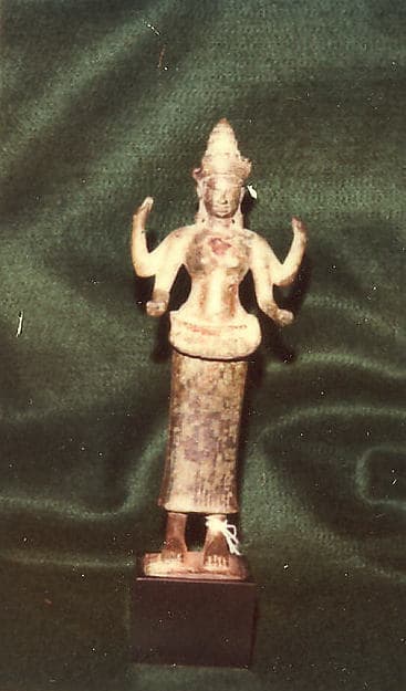 Standing Four-Armed Female Deity