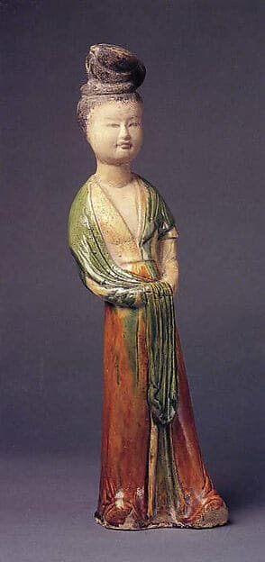 Standing court lady