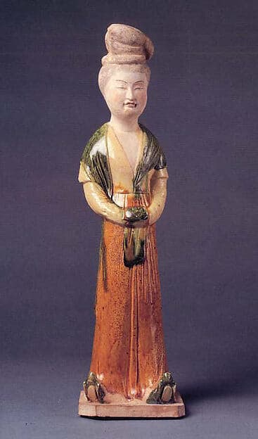Standing court lady