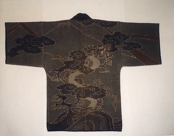 Jacket with Dragon and Mount Fuji