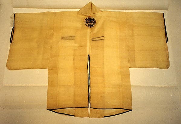 Fireman's jacket, plastron and sash